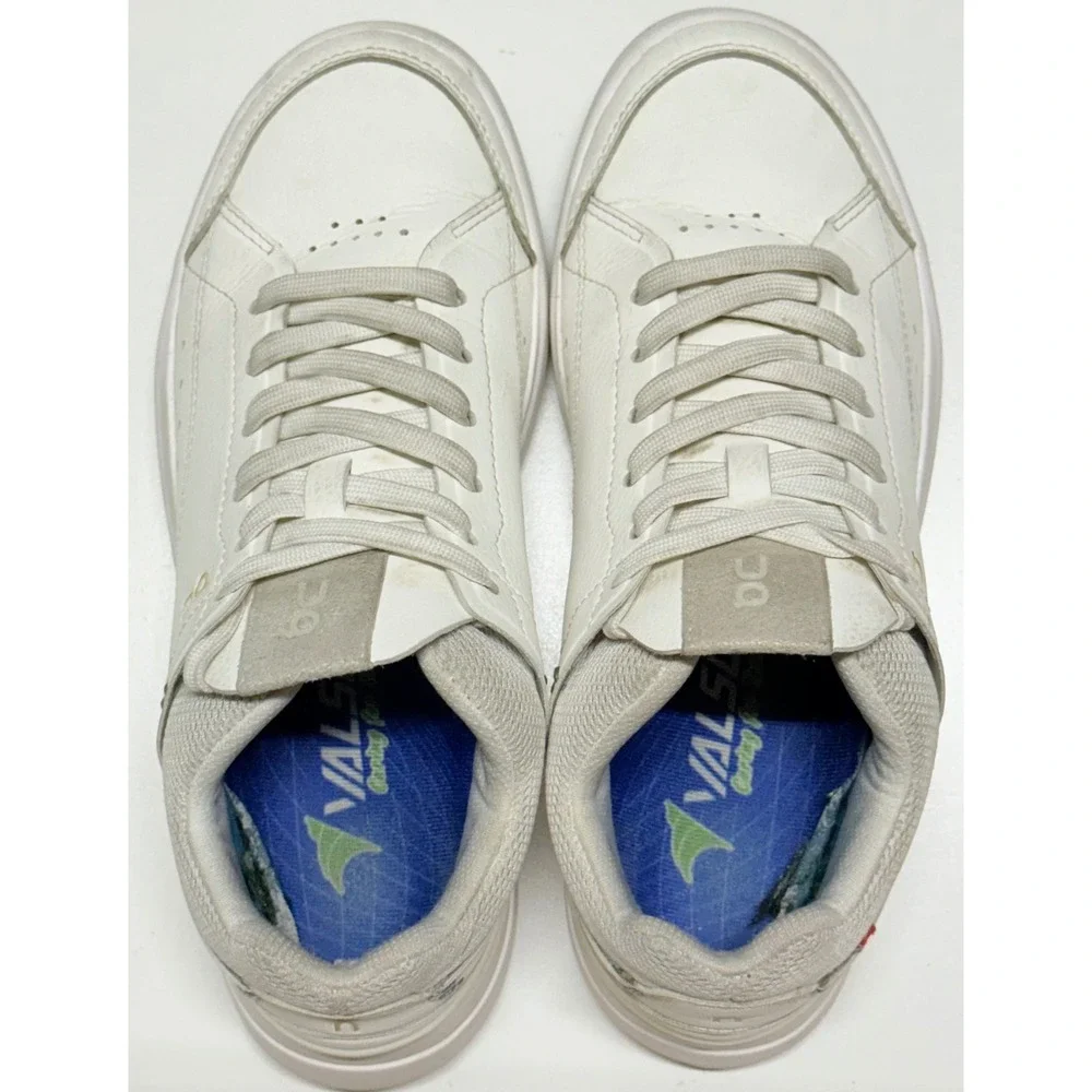 On Running The Roger Centre Court White Ivory Vegan Leather Sneakers Womens 6